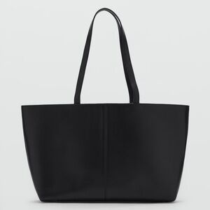 Elegant Black Tote Bag